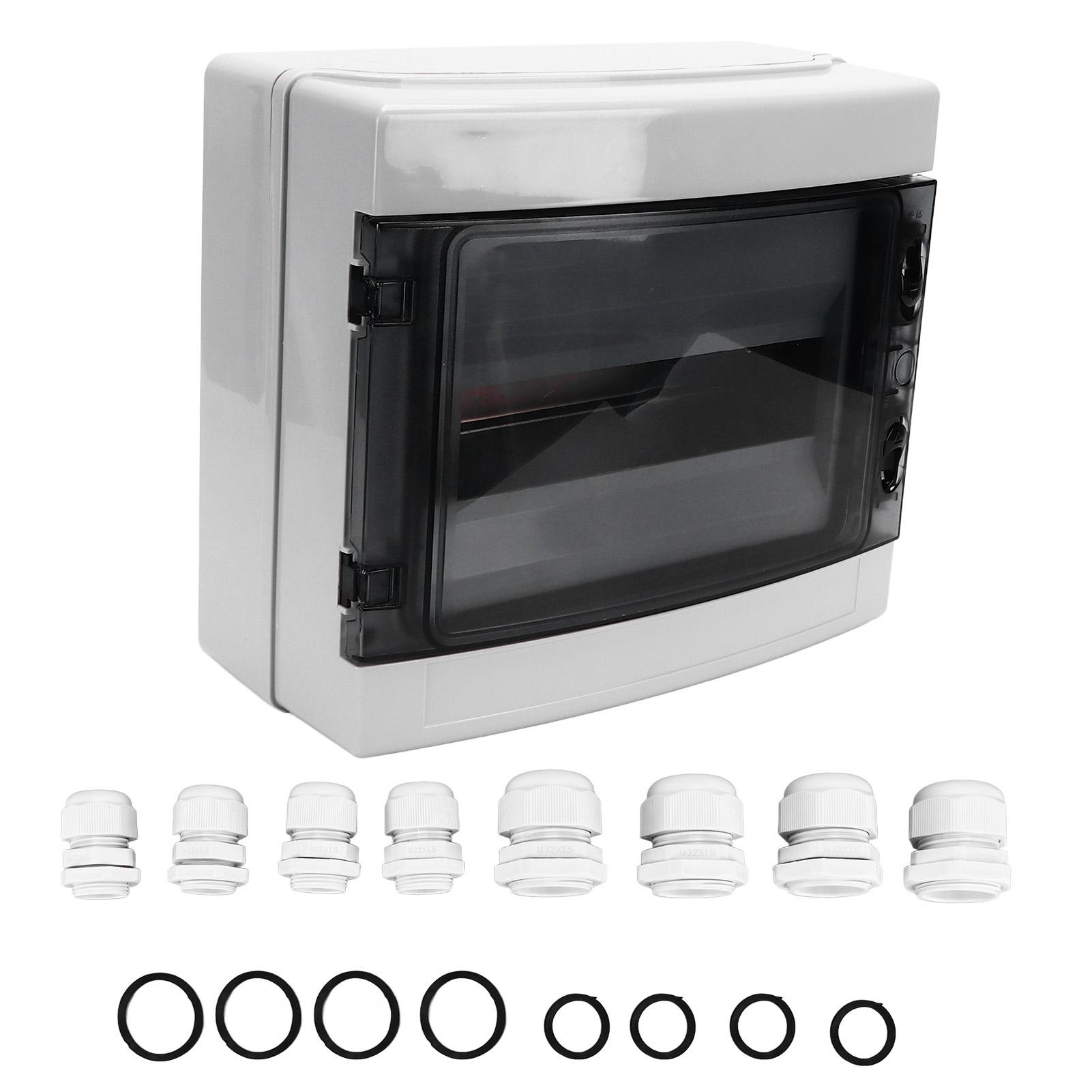 

Power Distribution Protection Box IP65 Waterproof Transparent Cover MCB Power Junction Wire Boxes