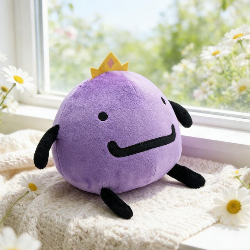 New Wemmbu Plush Toys Game Accessories Kawaii Purple Cartoon Plush Toy Game Character Decorative Ornaments Gifts For Boys Girls