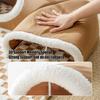 Winter Indoor Warm Plush Cat Bed Tunnel Warm Shelter Tent House Toys for Dog  Play and Sleep Integrated Hide and Seek Pet Nest