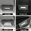 1pc Car Tissue Box, Car Sun Visor Tissue Storage Box, Glitter Rhinestone Tissue Bag, PU Leather Artificial Crystal Tissue Box