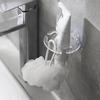 Removable toothbrush holder transparent razor storage rack, toothbrush storage rack bathroom gadgets
