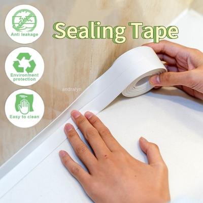 3,8cmx3,2m Badkamer Keuken Douche Waterdicht Schimmelbestendig Tape Spoelbak Bad Afsluitstrip Tapes Zelfklevend Waterdicht Gips