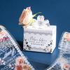 6 Styles, Each 200cm, PET Tape. English Transparent Lace Flower Tape DIY Handmade Collage Decorative Material Tape Stickers