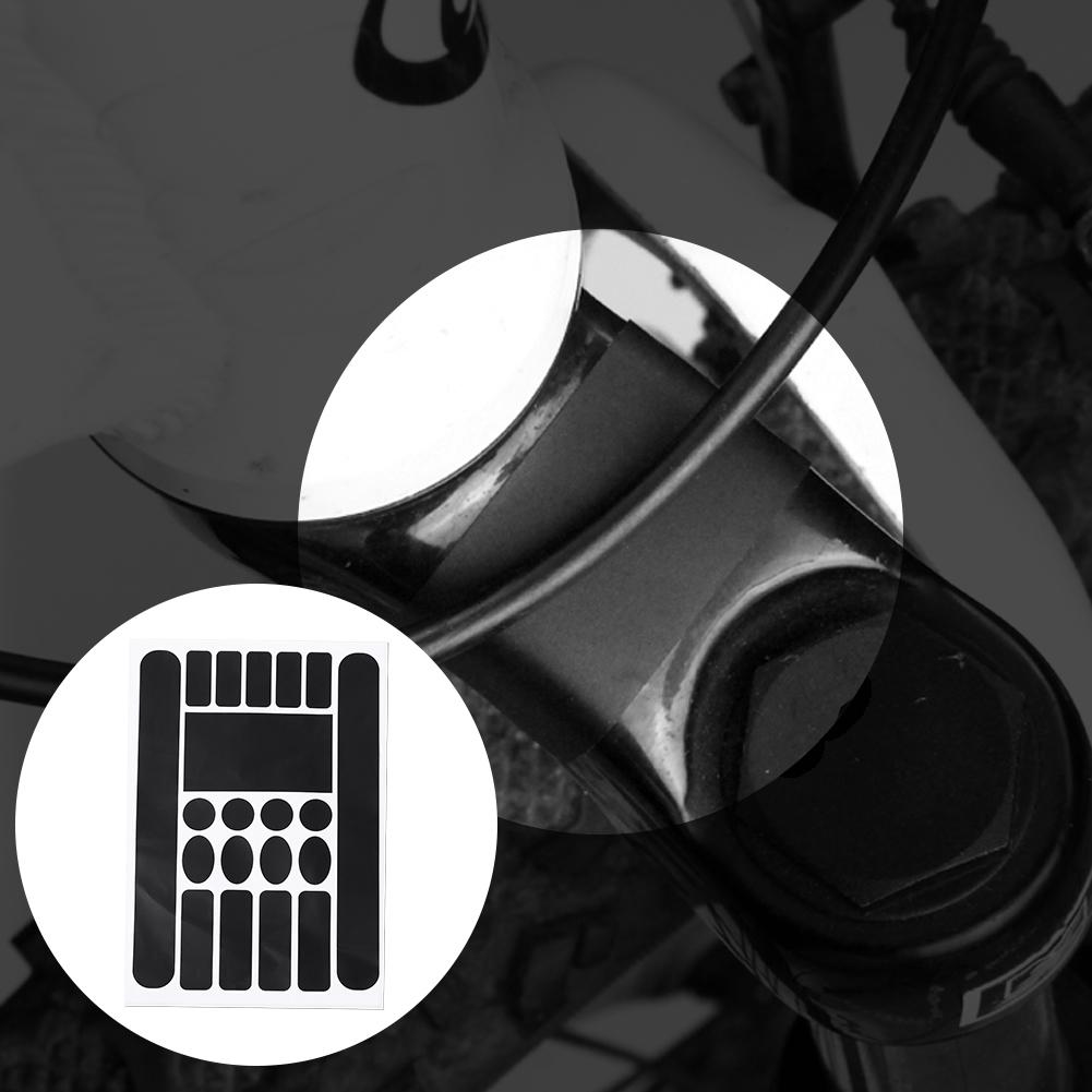 1 szt. Rowerowa rama roweru górskiego Łańcuch anty-zarysowujący Naklejka ochronna Folia