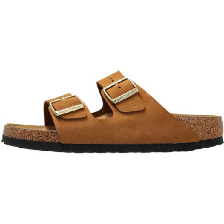 Birkenstock Arizona Simple Comfortable Non-Slip Slide Sandals Women sandals Brown 1032086 36