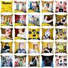 Bts Bangtan Boys Cushion Cover Decorative Soft Pillow Case Sofa Car Cover Throw