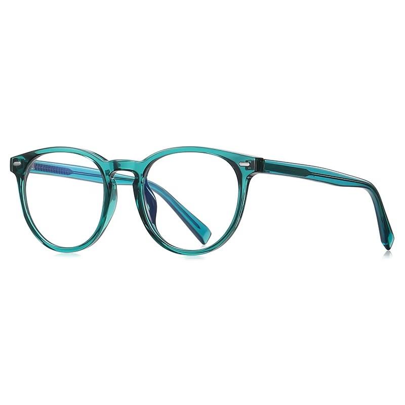 Anti Blue Rays Photochromic Round Prescription Glasses For Shortsighted Hyperopia Progressive Eyeglasses With Diopter