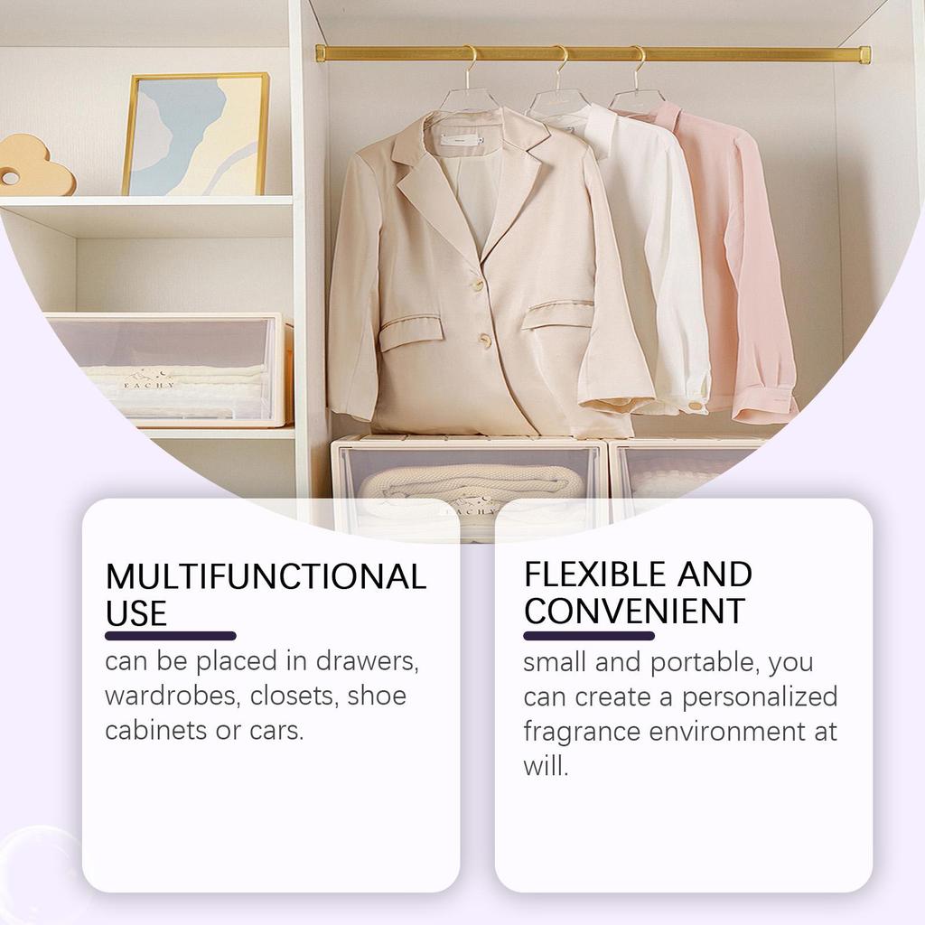 Lavender Scented Sachet Natural Fresh Long Lasting Floral Scent Closet Shoe Closet Odor Home Portable Fragrance Sachet