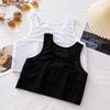 Women Net Chest Breast Binder Tomboy FTM Stretchy Sports Bra Vest Tank Top