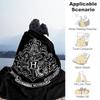 1pc Hogwarts Crest Raven Snake Eagle Outdoor Flannel Throw Blanket All Season Soft Warmth,Home Decor 1031238