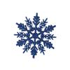High Quality DIY Craft Charming Hanging  Party Ornaments Festival Decoration Glitter Snowflake Christmas Tree Decor