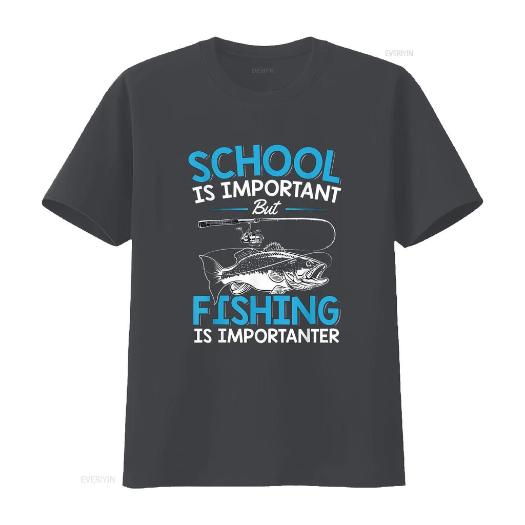 Kids Fishing T Shirt Youth Boys Fish Lover Shirtn vintage Washed Top For Everyday Wear streetwear Versatile Stylish Stretched