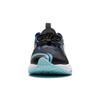 Li Ning Comfortable Versatile Non-Slip Shock Absorbing Durable Rebound Low-Top Running Shoes Kids sneakers Black Blue YKFS002-5