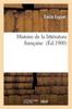 Libro Histoire De La Litterature Francaise