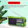 Multi-functional FM Radio Portable Bluetooth Speaker with LED Display Flashlight Support U Disk TF Card AUX Time Lyrics Display