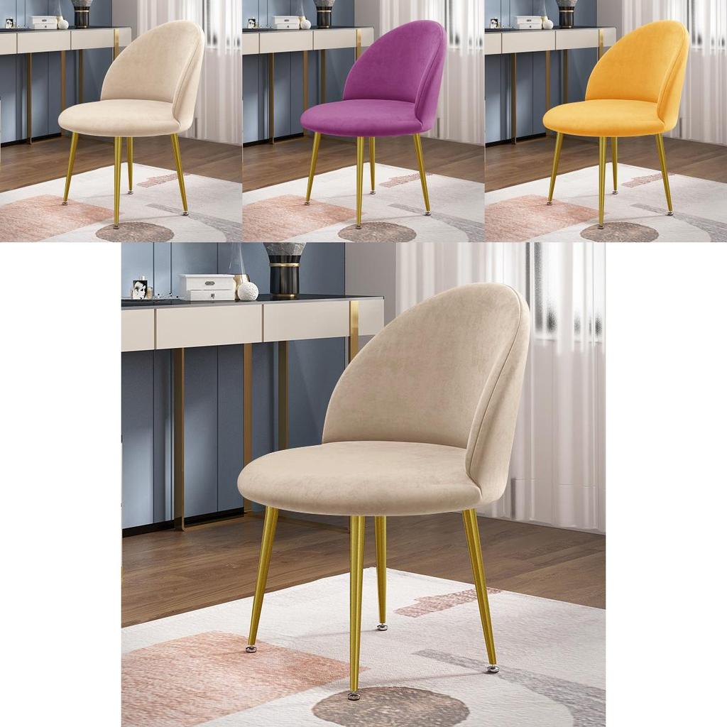 Hotel Style Velvet Chair Cover For Home And Restaurant With Stretch Fit