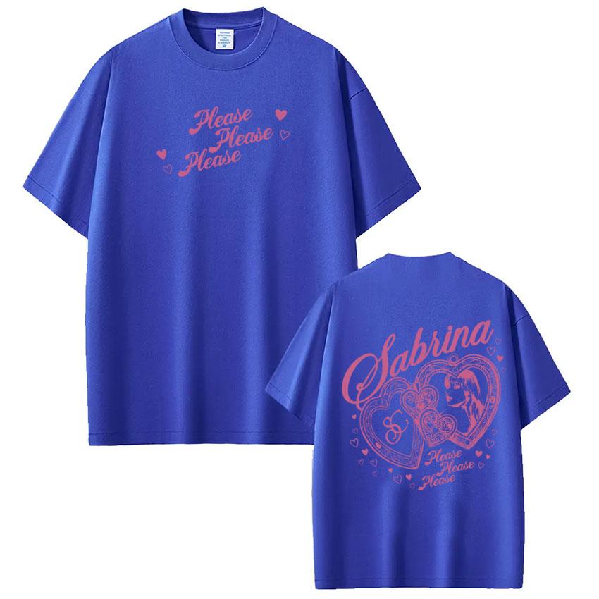 

Sabrina Carpenter Concert 2026 Summer Cotton UNISEXs Womens Printed Fashion Neutral Super Large Trendy Retro Short Sleeved 4XL