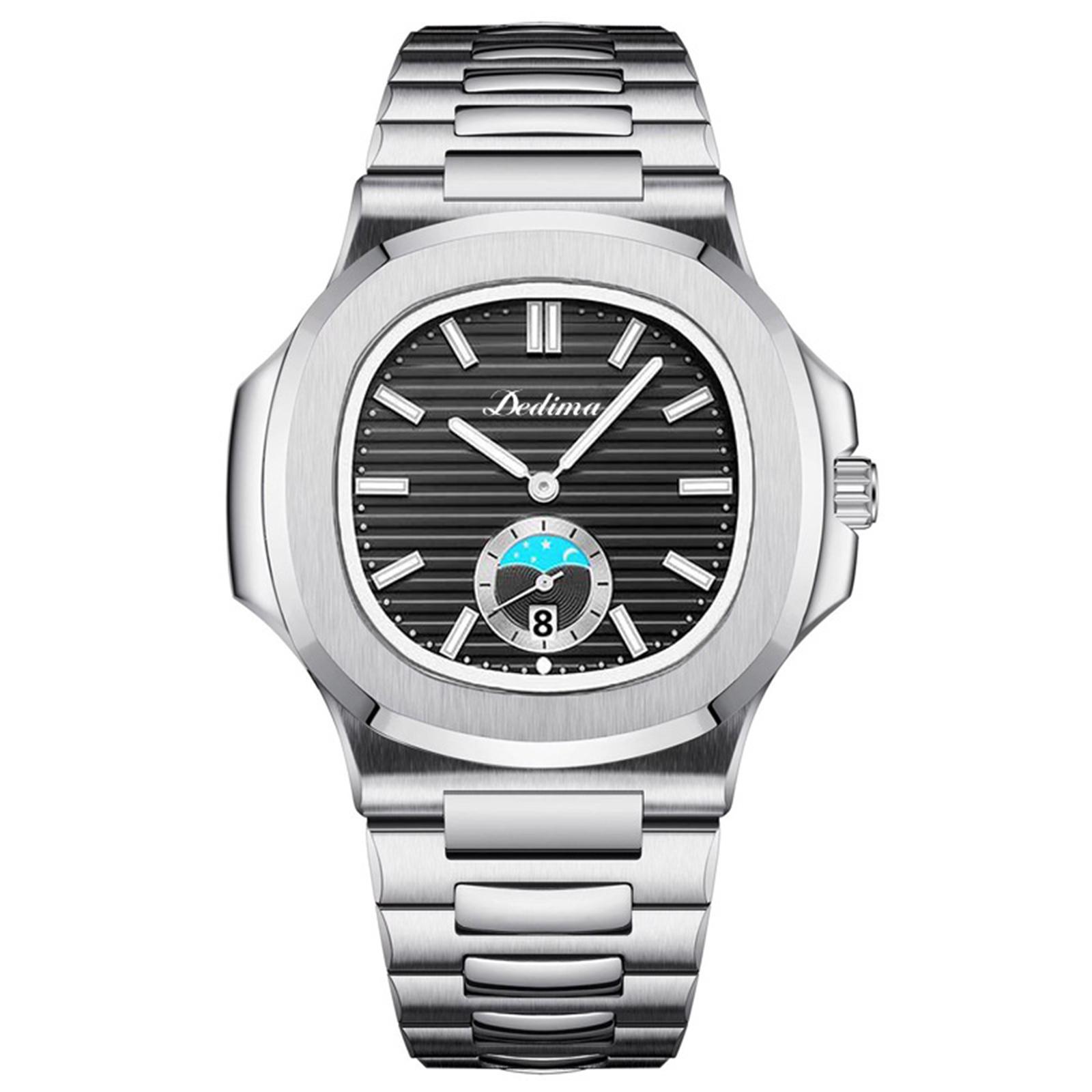 

Мужские водонепроницаемые светящиеся наручные часы-будильник для бега One Size