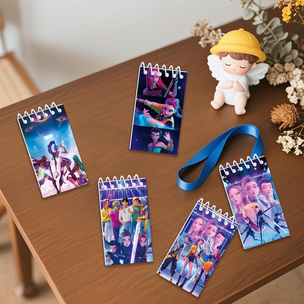 K-Pop Demon Hunter Girl Group Themed Notebook - Ideal for Kids' Birthdays & Party Supplies