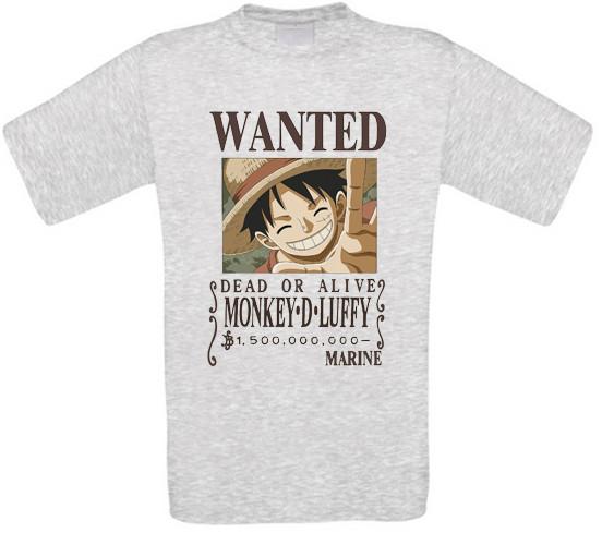 Scimmia D . Luffy Ruffy Strawhat Anime Culto T-Shirt XXXL