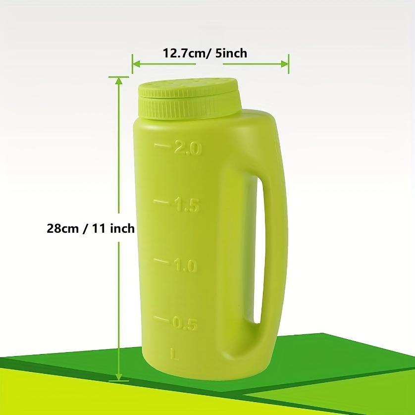 Handheld Multi-Purpose Spreader - Adjustable Dial, 7 Opening Modes, for Seeds, Fertilizer, Salt | Includes Scoop