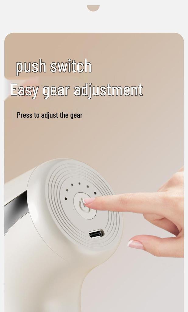 Compact Rechargeable Fascia Gun: Portable Muscle Relaxer and Massager for Home Fitness