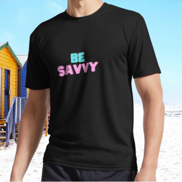 

New Be savvy Active T-Shirt Funny Size S - 5XL 4XL