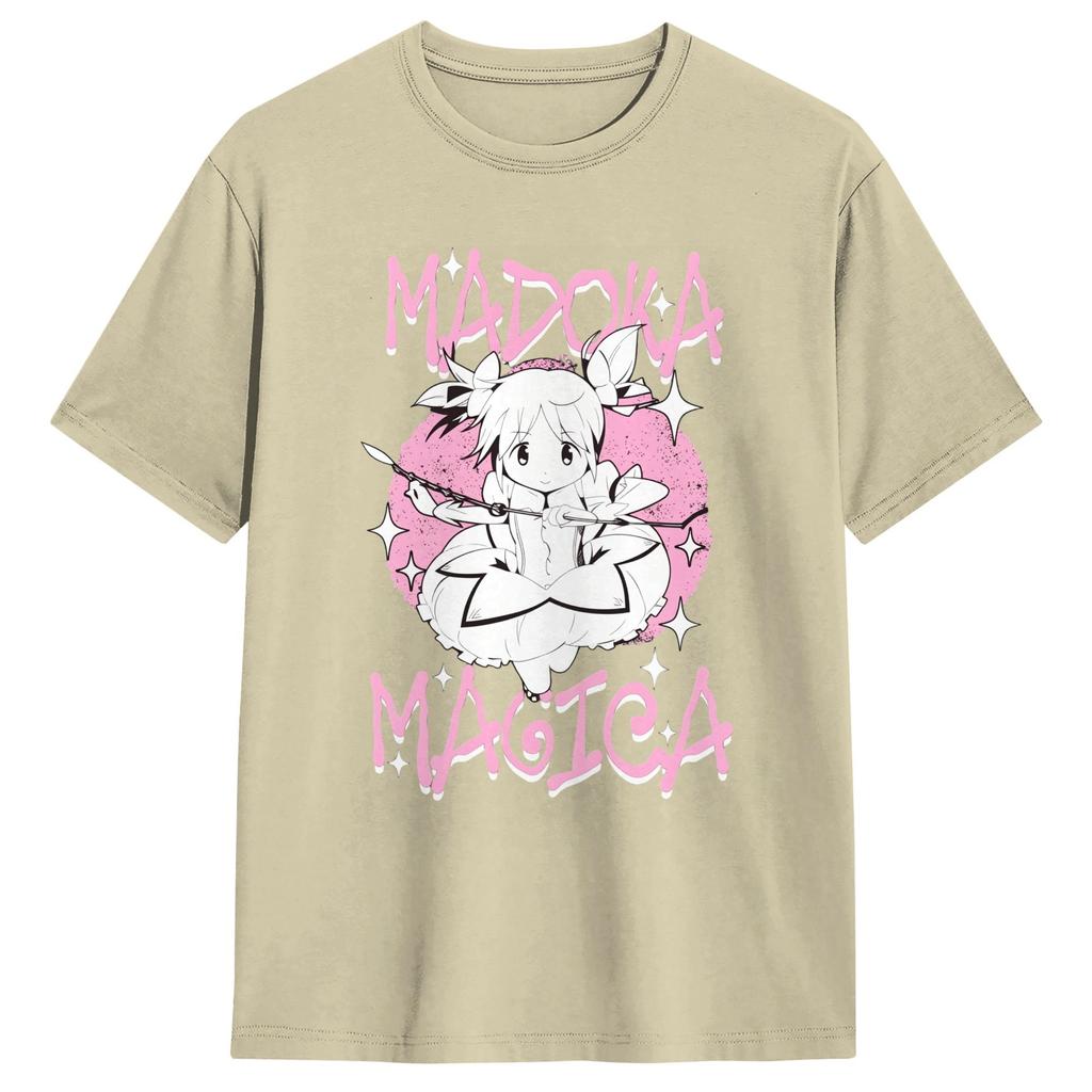 Mahou Shoujo Magi Madoka Magica T Shirt Unisex Funny TShirts Summer O Neck Leisure Tees Cheap Plus Size Clothes