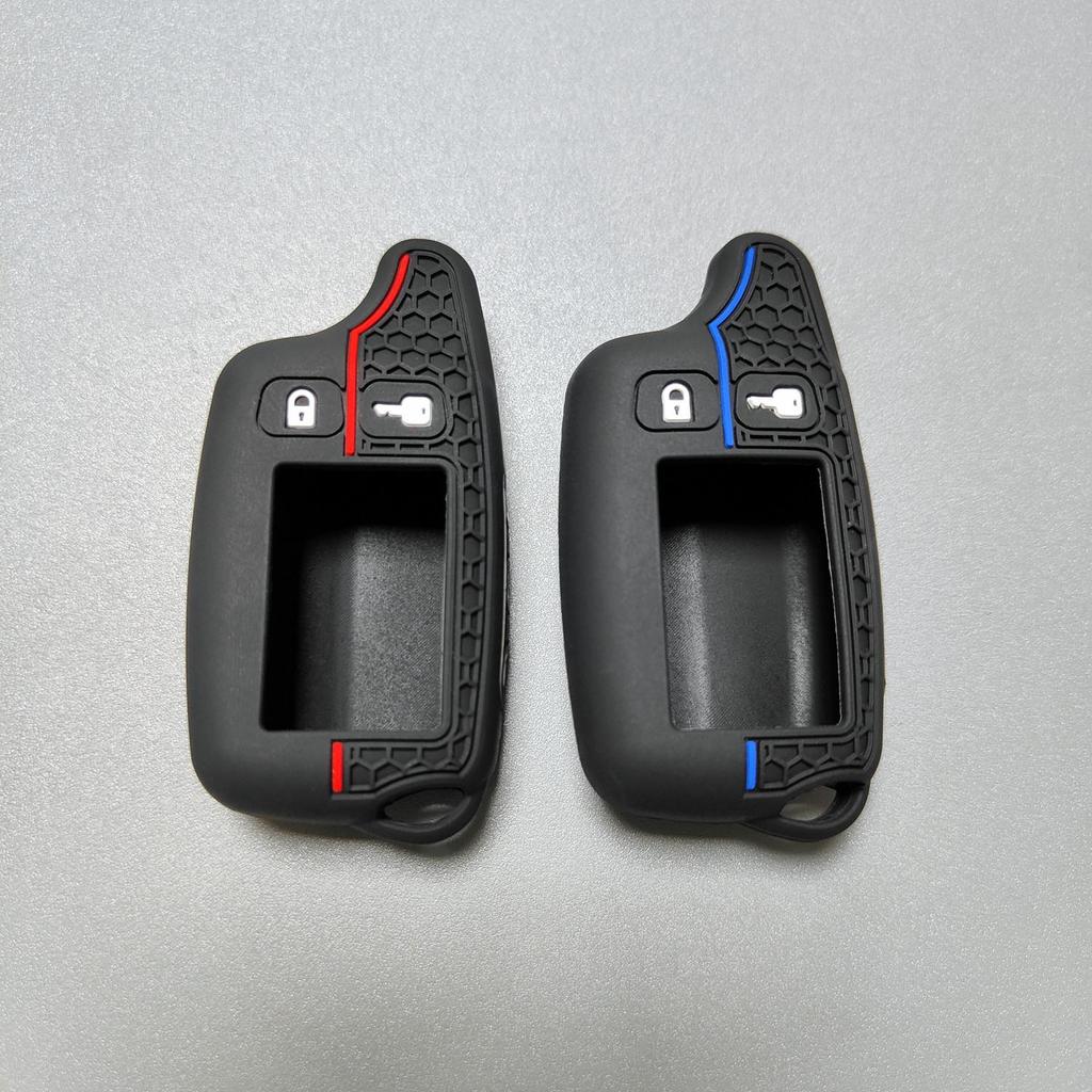 Silicone Protective Case for Russian Tomahawk TZ9010 Remote Key Fob with Side Buttons