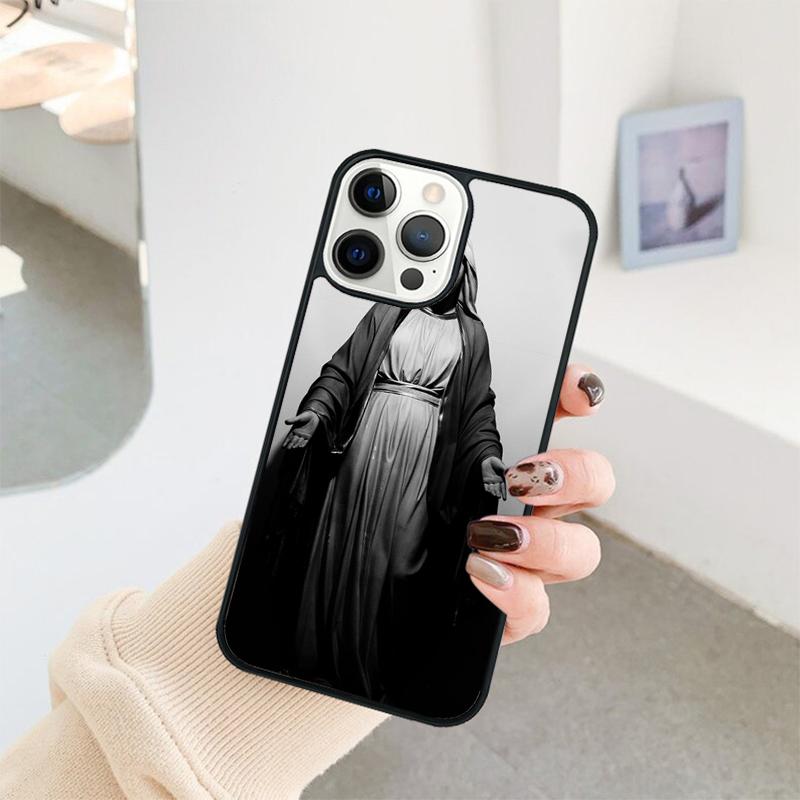Virgin Mary Phone Case For iPhone 17 Air 16 15 14 11 12 13 Pro  MAX Plus coque Cover Shell