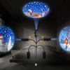 Usb Direct Plug Planet Projector Lamp Halloween Christmas Atmosphere Lights Creative Led Night Light For Bedroom Background