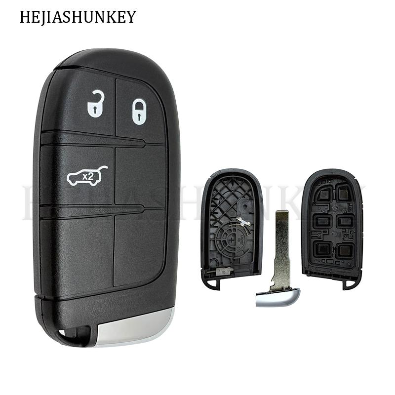 Sip22 Blade 2/3/4/5 Button Smart Replacement Remote Key Shell Case For Jeep Grand Cherokee Dodge Charger Chrysler 300 Ram 1500