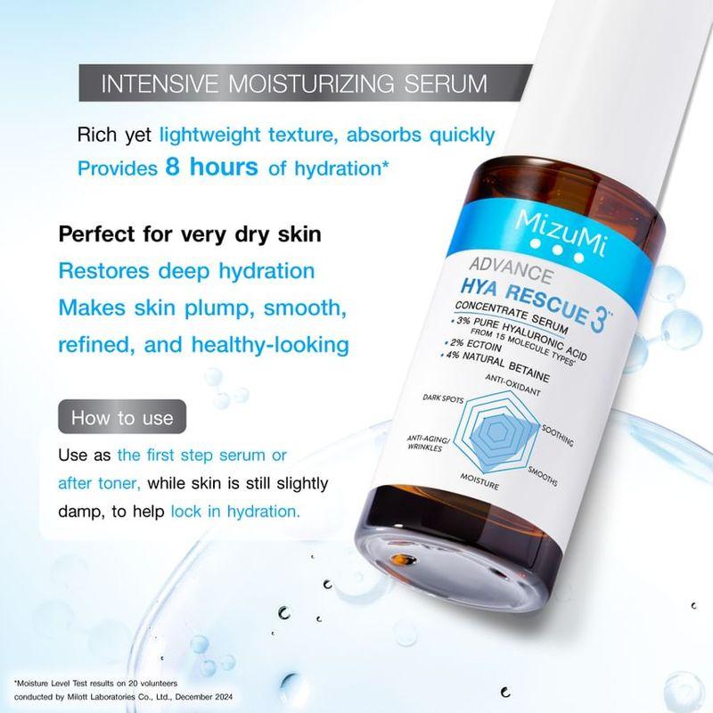 MizuMi - Advance Hya Rescue 3 Concentrate Serum