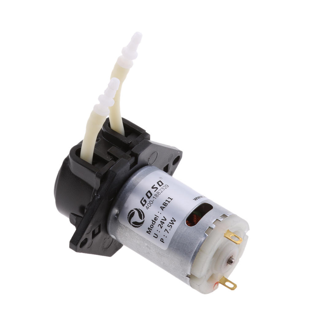 High-Flow Peristaltic Pump Miniature Dosing Pump Peristaltic Hose Pump for Lab Aquarium Chemical Analysis High-Flow Peristaltic Pump Miniature Dosing Pump Peristaltic Hose Pump for Lab Aquarium Chemical Analysis