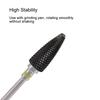5 Types Ceramic Cylinder Shape Grinding Head Nail Drill Bit for Nail  Polishing Manicure Tools