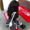 New middle school student schoolbag cute polka dot sweet soft girl transparent baby bag girl backpack