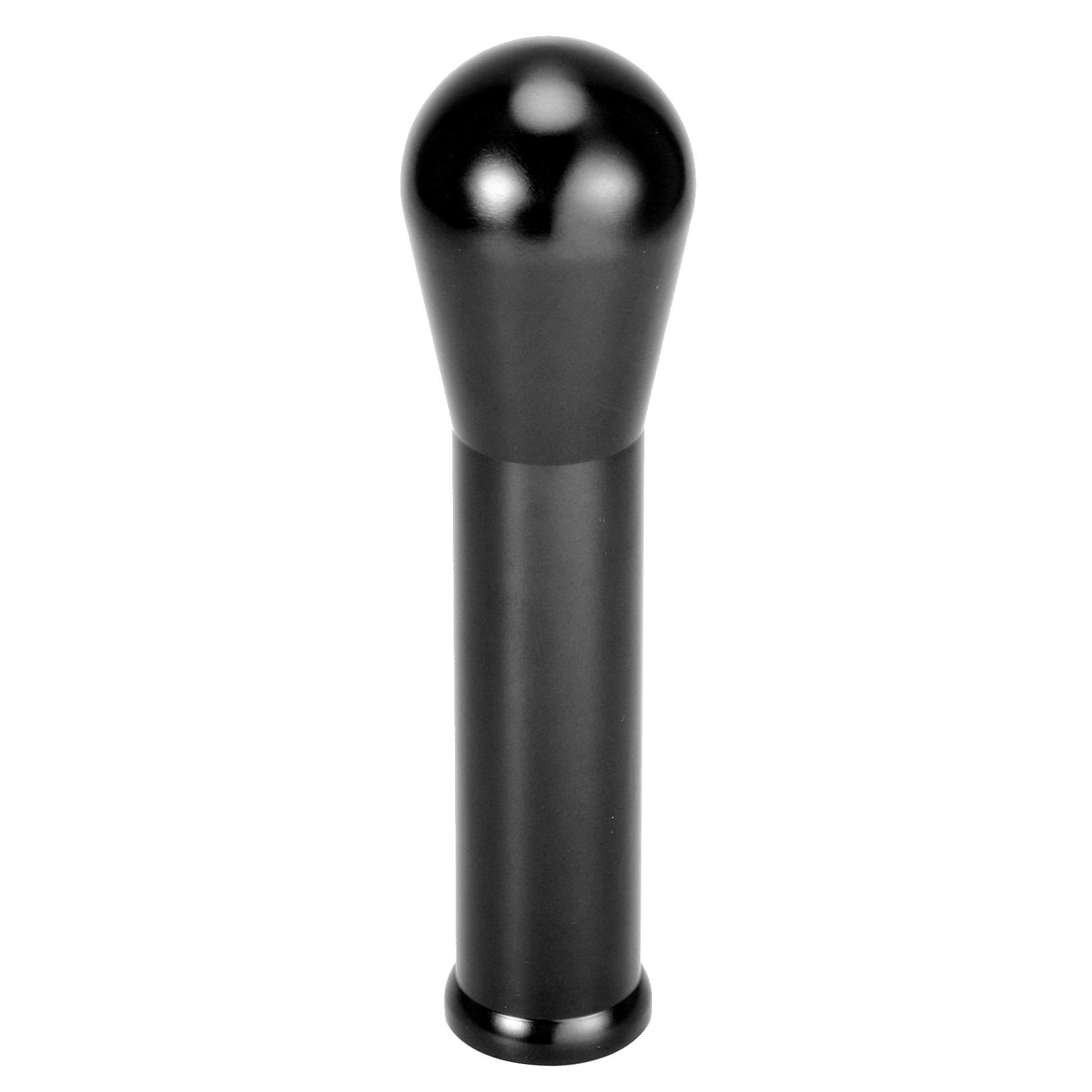 15cm 5.9in Manual Automatic Shift Knob Gear Stick Aluminum Alloy Accessory Universal for CarBlack