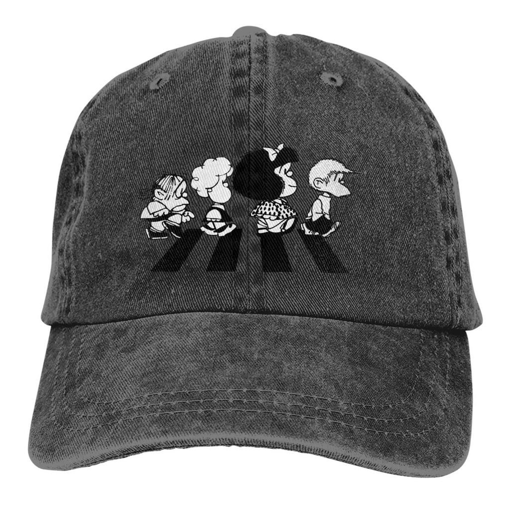 Her Friends Baseball Caps Peaked Cap Mafalda Cartoon Sun Shade Hats for Men