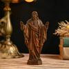 Crafts YS Statue Ornaments Office Accessories Decorations Cross-border Creative Handmade Solid Wood Carving
