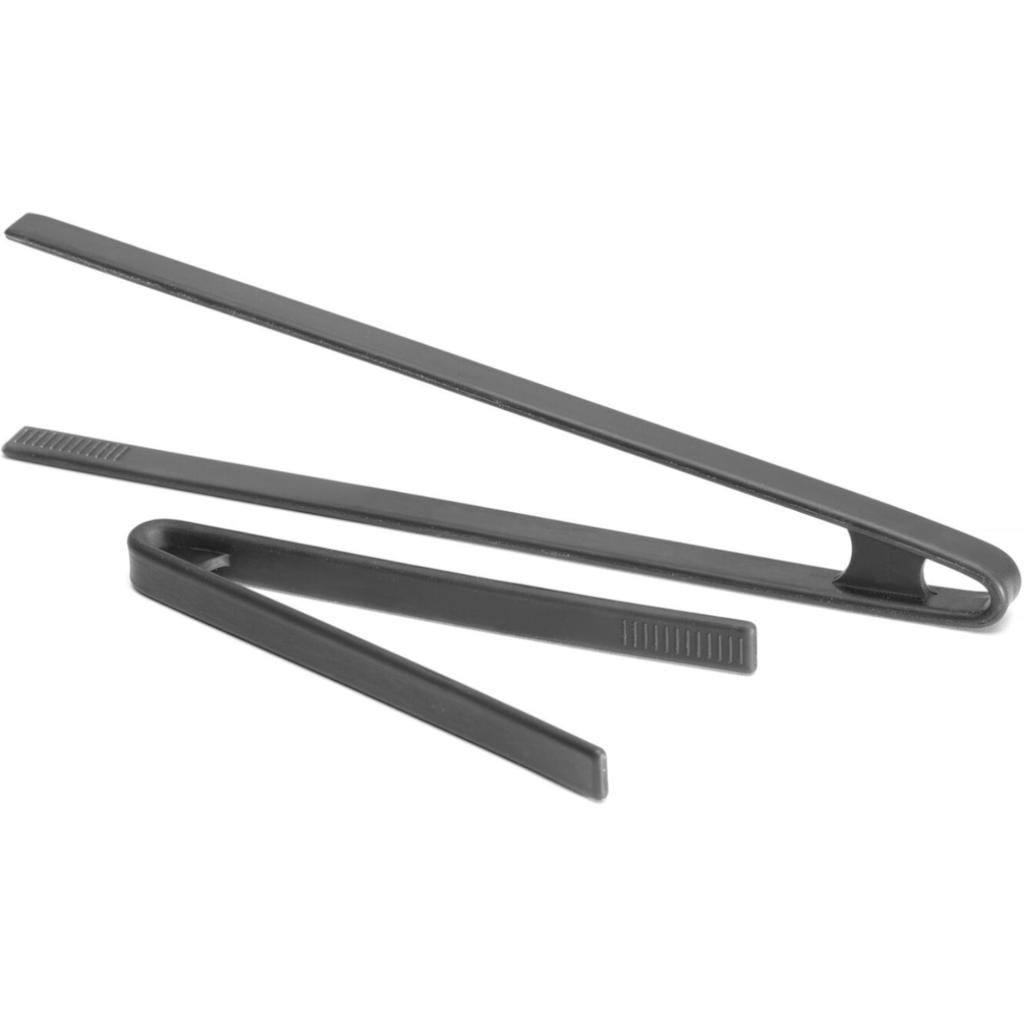 Silicone kitchen tweezers 290 mm black - Hendi 171349