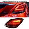 Mercedes-Benz W205 C-Class Taillight Upgrade: C180/C200/C300/C400 Old To New Model Rear Light Assembly