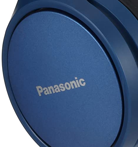 Panasonic אוזניות בלוטות' אלחוטיות סגורות, כחול, RP-HF410B-A