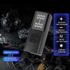 Bike Car Starting Device Jump Starters Digital Tire Inflator, with LED Light for Unexpected Low Tire Pressure Situations