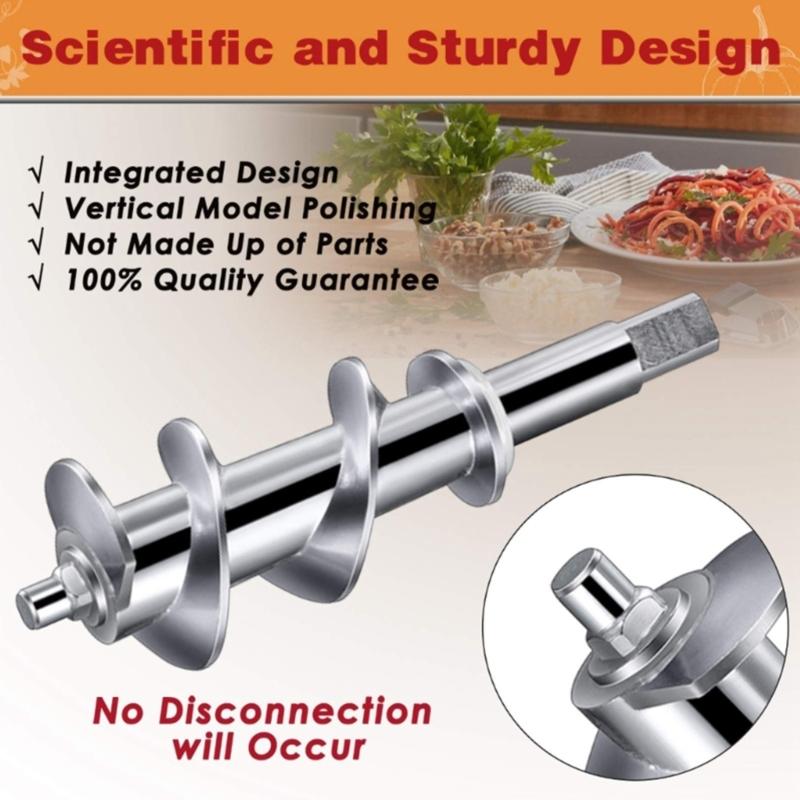 For SM-50R SM-50TQ SM-50BL SM-50BC SM-50BK Stainless Steel Meat Grinder Sausage Stuffer Tubes Grinding Blade Attachment