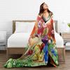 Pikmin Game Blanket  Warm Novelty Plush Bedding Throws For Outdoor Decorative Flannel Bedspread Bed Cover