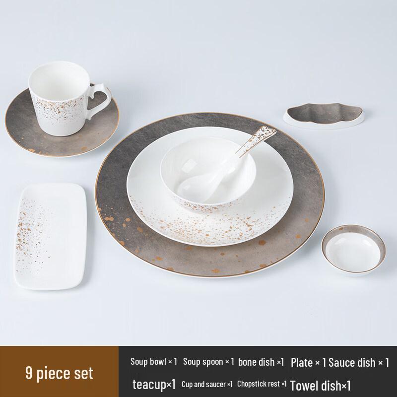 Elegant Bone China Dining Set