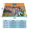 Families Guys Peter Griffin Blankets Fleece Cartoon Funny TV Lightweight Thin Throw Blanket for Outdoor Travel Bedding Quilt