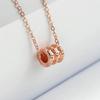 Rose Gold Mori Style Slim Waist Necklace for Women: Personalized Trendy Light Luxury Simple Clavicle Chain