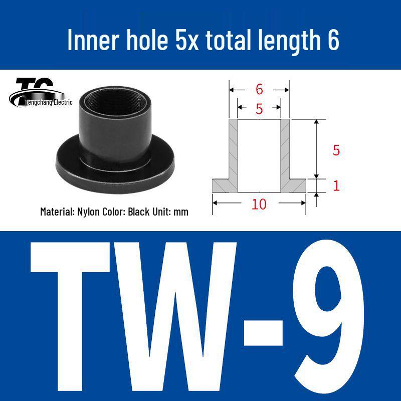 Insulating Nylon Bushings & Gaskets: T-Type, Stepped, Grooved Washers & Hinges for Window Protection