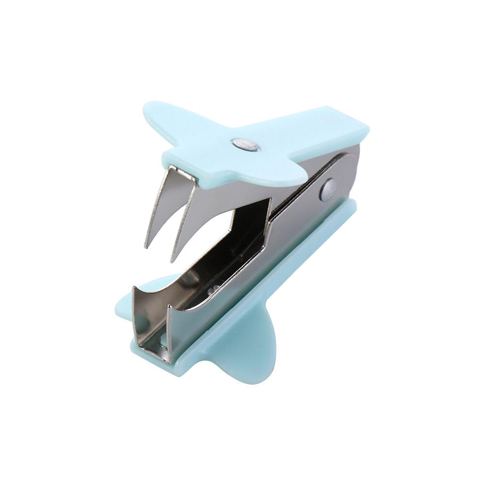 Macaron Color Staple Extractor Multifuntional Staples Puller Mini Staples Remover Stationery